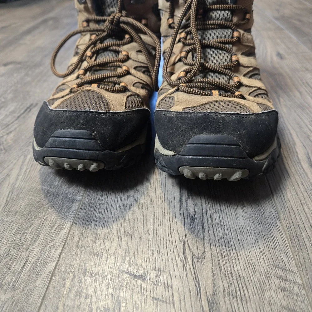 Merrell Moab 3 Mid Waterproof Hiking Trail Suede Boots VBRM Men Size 11.5